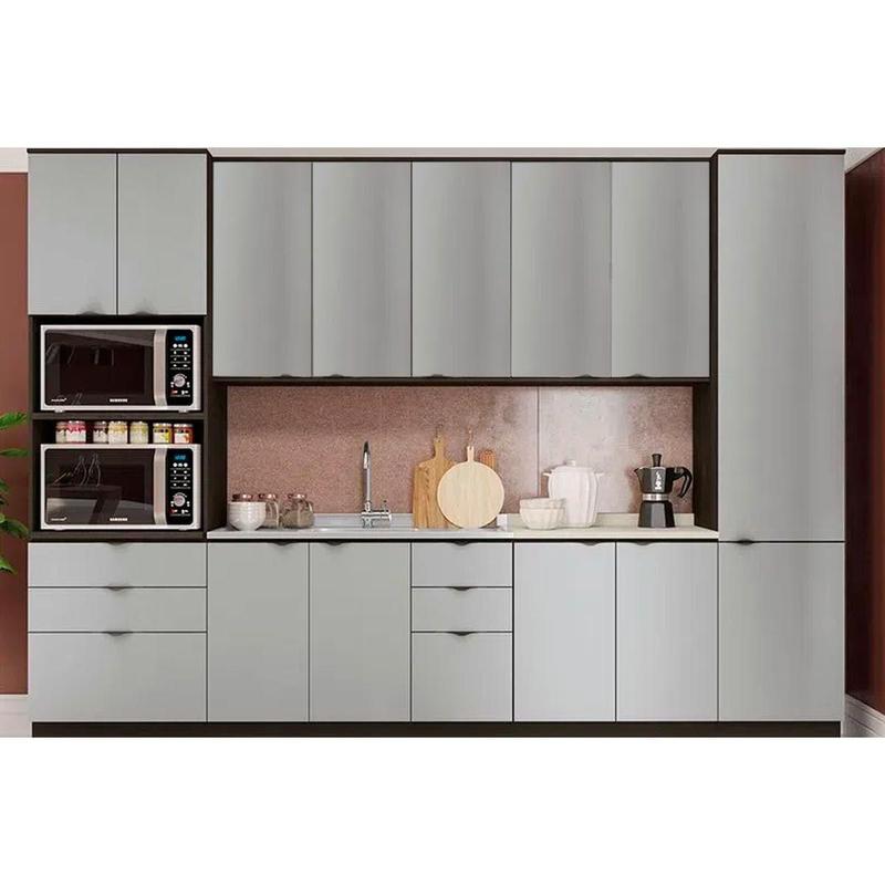 Cozinha Modulada Kappesberg Nox 3 Peças (2 Armários + 1 Paneleiro